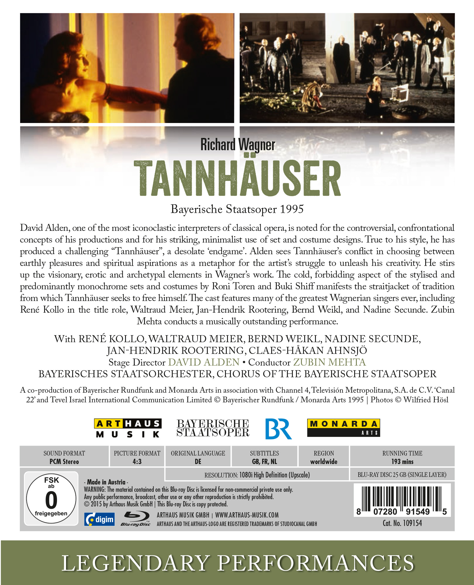 Rückseitencover Tannhäuser