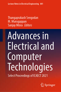 Vorderes Coverbild Advances in Electrical and Computer Technologies