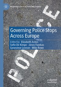 Vorderes Coverbild Governing Police Stops Across Europe
