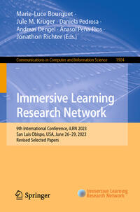Vorderes Coverbild Immersive Learning Research Network
