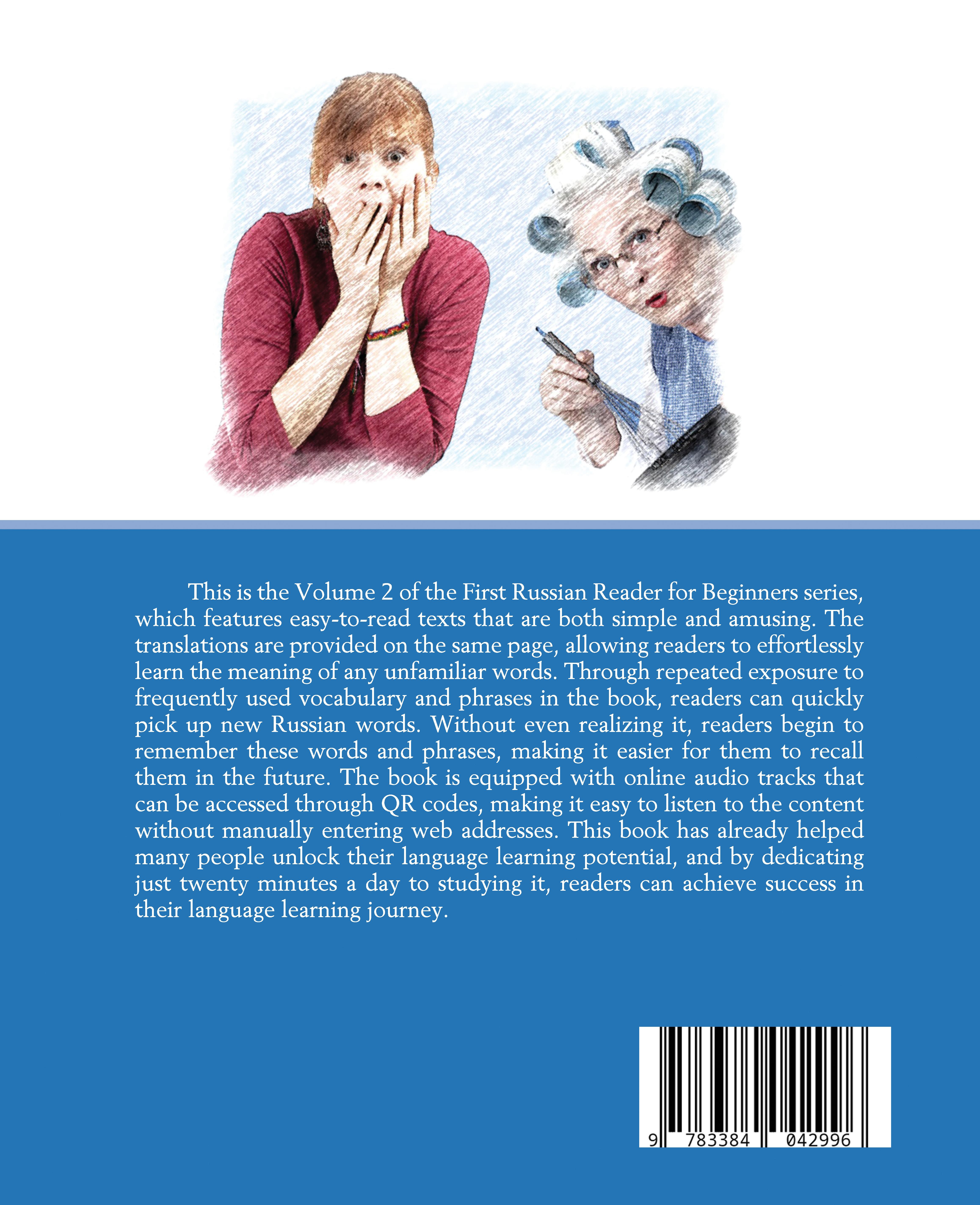 Rückseitencover Learn Russian Language with First Russian Reader Volume 2