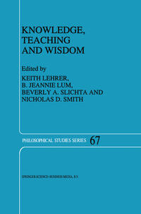 Vorderes Coverbild Knowledge, Teaching and Wisdom