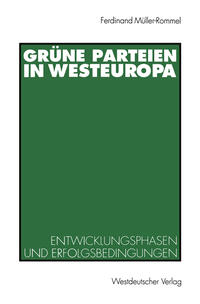 Vorderes Coverbild Grüne Parteien in Westeuropa