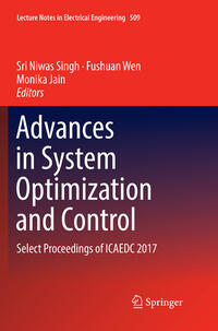 Vorderes Coverbild Advances in System Optimization and Control