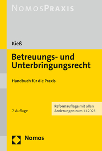 Vorderes Coverbild Betreuungs- und Unterbringungsrecht
