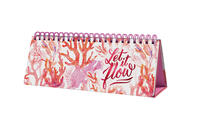 Vorderes Coverbild SIGEL JP104 Wochenplaner Jolie undatiert, 1/2 A4 quer, , koralle, violett, pink