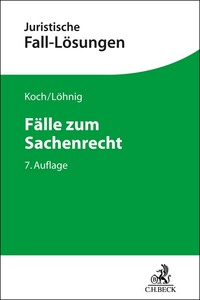 Vorderes Coverbild Fälle zum Sachenrecht