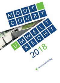 Vorderes Coverbild Moot Court Umweltrecht 2018