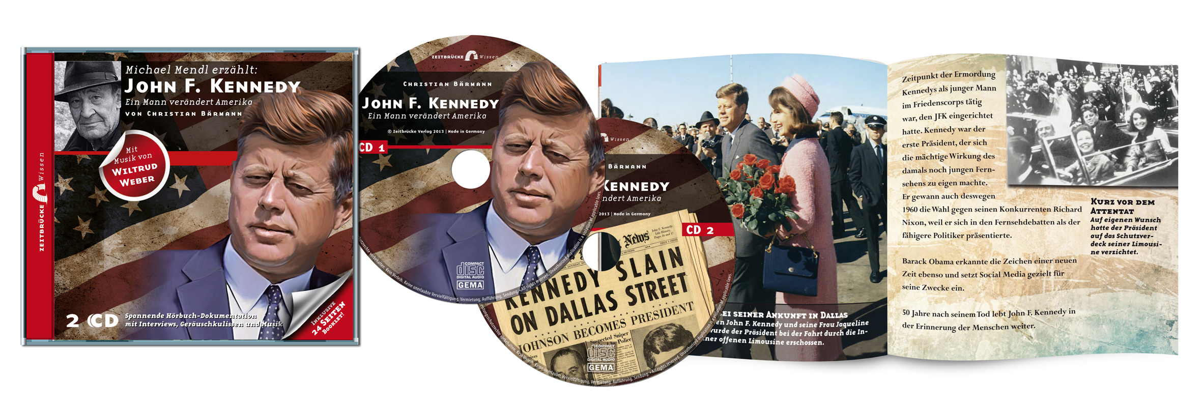 Beispielinhalt (Bild) Zeitbrücke Wissen: John F. Kennedy
