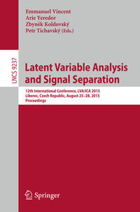 Vorderes Coverbild Latent Variable Analysis and Signal Separation