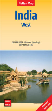 Vorderes Coverbild Nelles Map Landkarte India: West