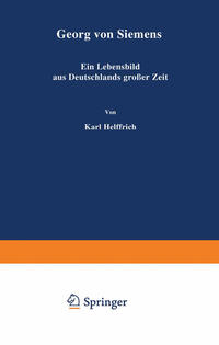 Vorderes Coverbild Georg von Siemens