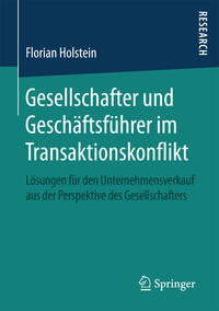 Vorderes Coverbild Gesellschafter und Geschäftsführer im Transaktionskonflikt