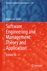 Vorderes Coverbild Software Engineering and Management: Theory and Application