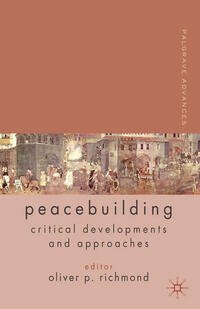 Vorderes Coverbild Palgrave Advances in Peacebuilding