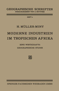 Vorderes Coverbild Moderne Industrien im Tropischen Afrika