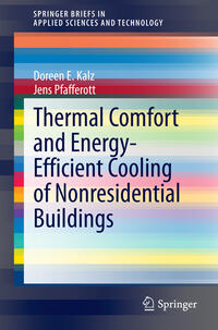Vorderes Coverbild Thermal Comfort and Energy-Efficient Cooling of Nonresidential Buildings