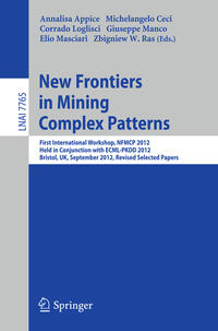 Vorderes Coverbild New Frontiers in Mining Complex Patterns