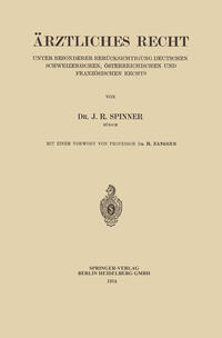 Vorderes Coverbild Ärztliches Recht