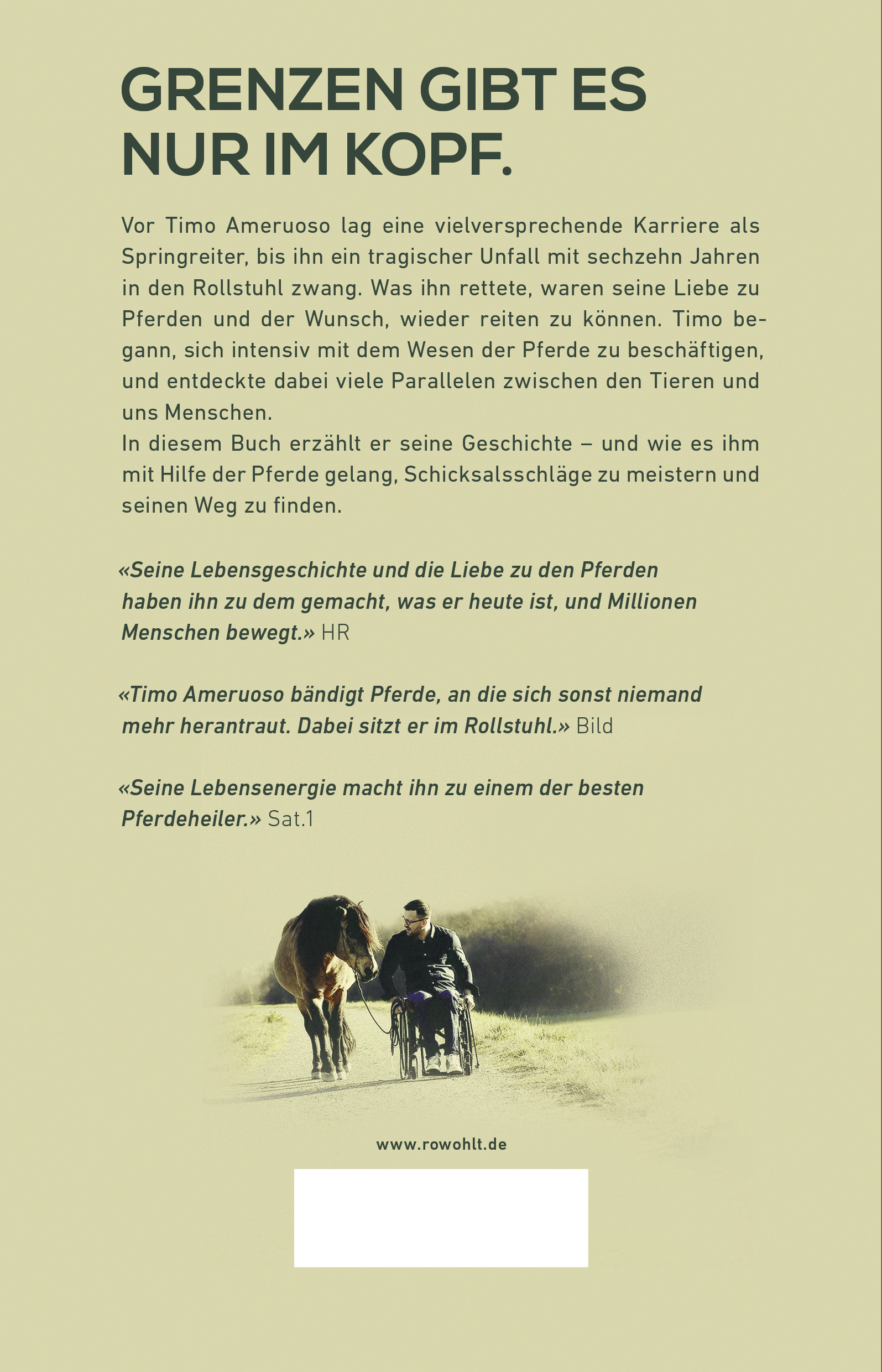 Rückseitencover Zum Aufgeben ist es zu spät!