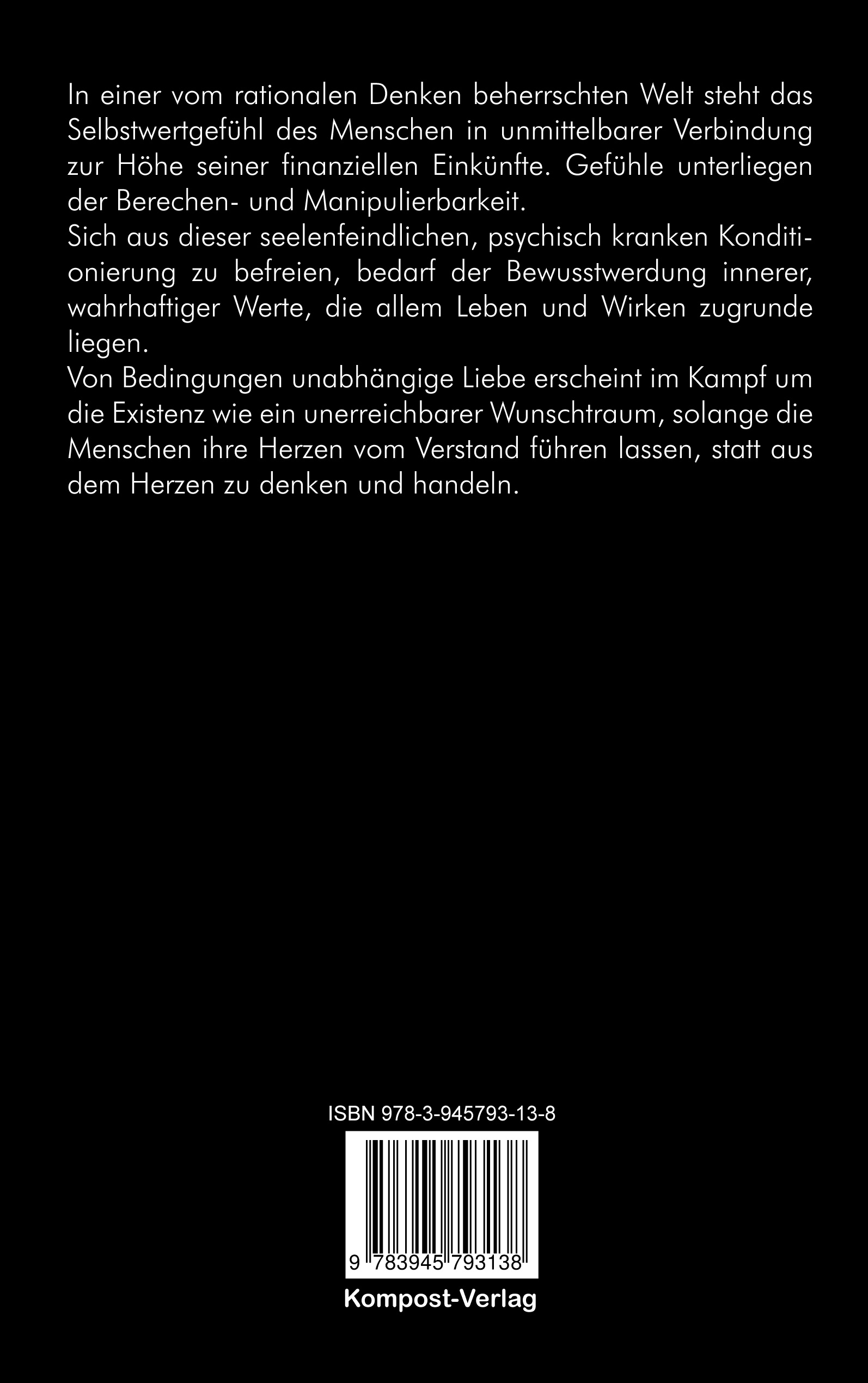 Rückseitencover Geldwertgefühl