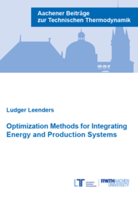 Vorderes Coverbild Optimization Methods for Integrating Energy and Production Systems