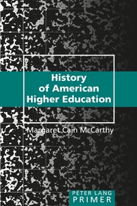 Vorderes Coverbild History of American Higher Education