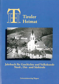 Vorderes Coverbild Tiroler Heimat 74 (2010)