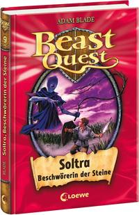 Vorderes Coverbild Beast Quest (Band 9) - Soltra, Beschwörerin der Steine