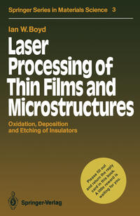 Vorderes Coverbild Laser Processing of Thin Films and Microstructures