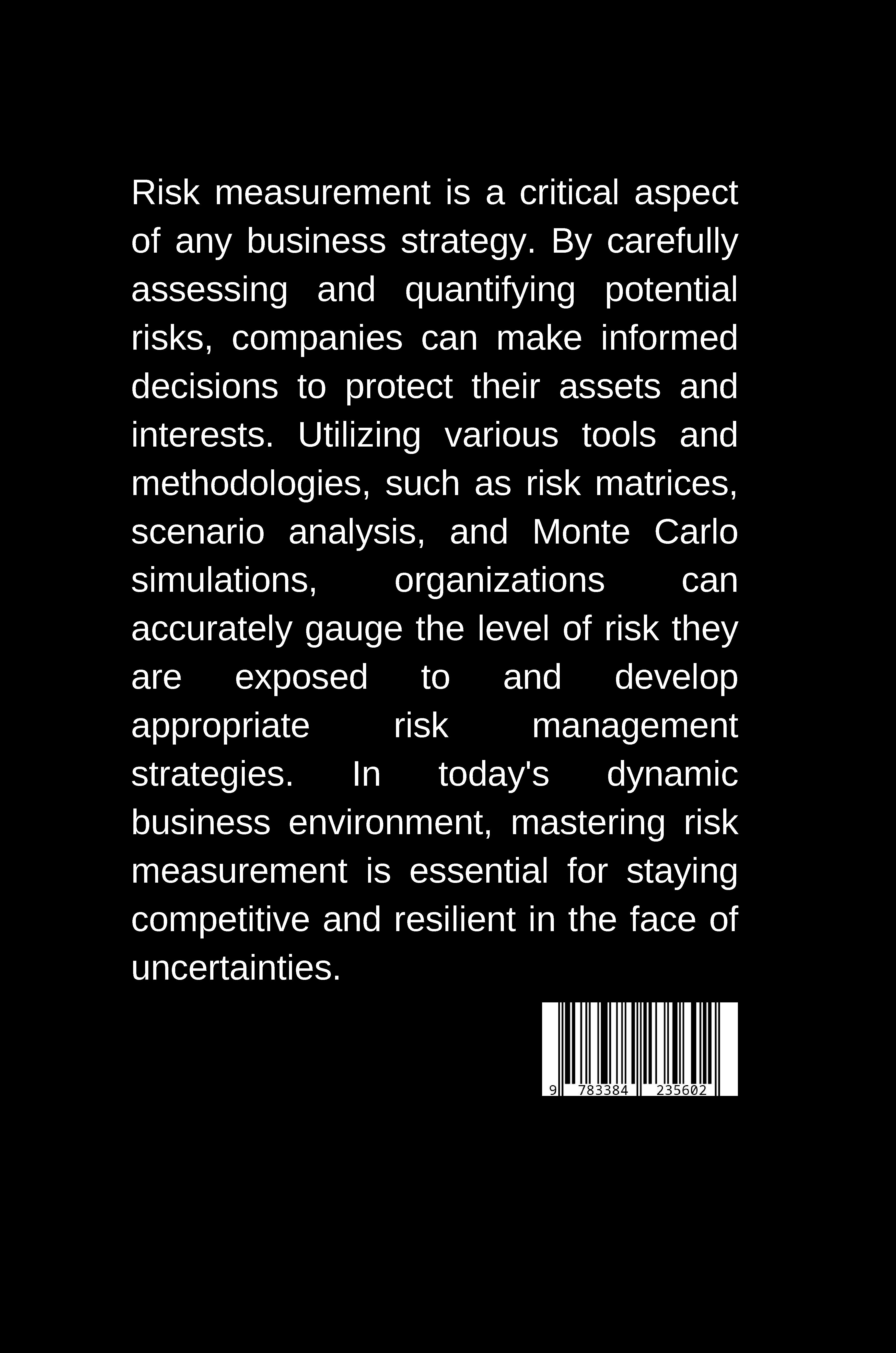 Rückseitencover Guiding Risk Measurement