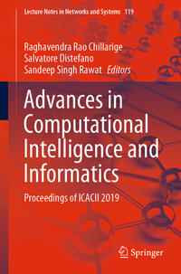 Vorderes Coverbild Advances in Computational Intelligence and Informatics
