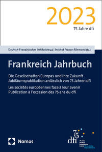 Vorderes Coverbild Frankreich Jahrbuch 2023