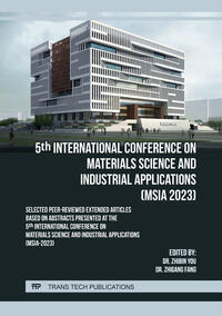 Vorderes Coverbild 5th International Conference on Materials Science and Industrial Applications (MSIA 2023)