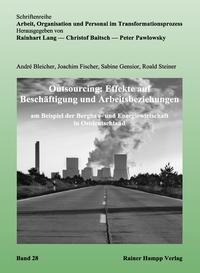 Vorderes Coverbild Outsourcing: Effekte auf Beschäftigung und Arbeitsbeziehungen