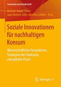 Vorderes Coverbild Soziale Innovationen für nachhaltigen Konsum