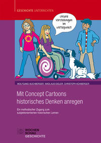 Vorderes Coverbild Mit Concept Cartoons historisches Denken anregen