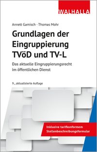 Vorderes Coverbild Grundlagen der Eingruppierung TVöD und TV-L