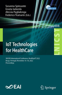 Vorderes Coverbild IoT Technologies for HealthCare