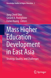 Vorderes Coverbild Mass Higher Education Development in East Asia