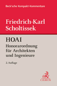 Vorderes Coverbild Beck'sche Kompakt-Kommentare / HOAI - Kommentar