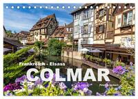 Vorderes Coverbild Frankreich - Elsass - Colmar (Tischkalender 2026 DIN A5 quer), CALVENDO Monatskalender