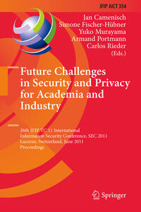 Vorderes Coverbild Future Challenges in Security and Privacy for Academia and Industry
