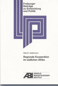 Vorderes Coverbild Regionale Kooperation im südliches Afrika