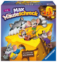 Vorderes Coverbild Max Mäuseschreck - Kinderspiel ab 4 Jahre