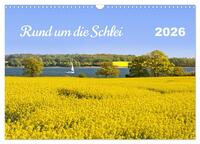 Vorderes Coverbild Rund um die Schlei (Wandkalender 2026 DIN A3 quer), CALVENDO Monatskalender