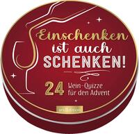 Vorderes Coverbild Adventskalender in der Dose. Einschenken ist auch schenken!