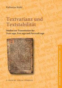 Vorderes Coverbild Textvarianz und Textstabilität