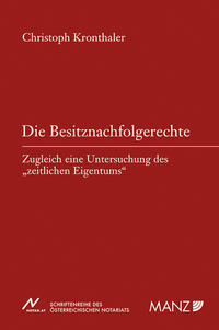 Vorderes Coverbild Die Besitznachfolgerechte
