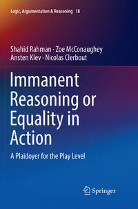 Vorderes Coverbild Immanent Reasoning or Equality in Action